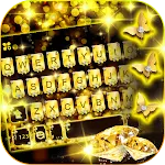 Golden Diamonds Keyboard Backg | Indus Appstore | App Icon