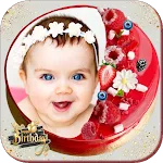 Name Photo On Birthday Cake | Indus Appstore | App Icon