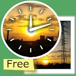 Analog Photo Clock Widget Free | Indus Appstore | App Icon