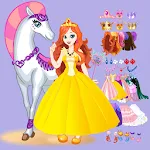 White Horse Princess Dress Up | Indus Appstore | App Icon