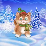 Winter Cat Live Wallpaper | Indus Appstore | App Icon