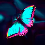 Neon Butterfly Wallpapers | Indus Appstore | App Icon