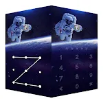 AppLock Live Theme Astronaut | Indus Appstore | App Icon