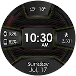 Daring Carbon HD Watch Face | Indus Appstore | App Icon