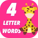 Four Letter Words with Sounds | Indus Appstore | App Icon