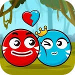 Red and Blue Ball: Cupid love | Indus Appstore | App Icon