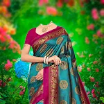 Classic Women Saree Photo Suit | Indus Appstore | App Icon