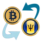 Bitcoin x Barbadian Dollar | Indus Appstore | App Icon