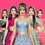 Indian Fashion Dressup Stylist | Indus Appstore | App Icon