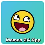 Memes 24 App | Indus Appstore | App Icon