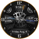 Carbon Gears HD Watch Face | Indus Appstore | App Icon