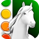 Horse Coloring Book 3D | Indus Appstore | App Icon