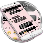 SMS Messages Bow Pink Pastel | Indus Appstore | App Icon