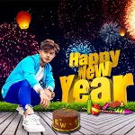 2024 New Year Photo Editor | Indus Appstore | App Icon