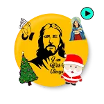 Animated Christmas Sticker GIF | Indus Appstore | App Icon