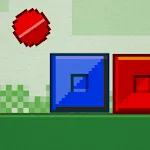 Blue red jump | Indus Appstore | App Icon