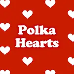 Cute Wallpaper Polka Hearts | Indus Appstore | App Icon