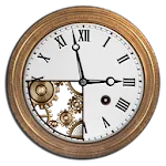 Hourly chime clock + wallpaperapp icon