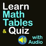 Math Tables with Quiz - Audio | Indus Appstore | App Icon