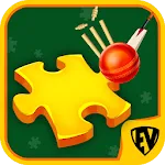 Cricket Players Jigsaw Puzzle | Indus Appstore | App Icon