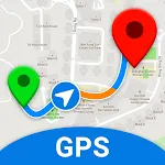 GPS Navigation: Live Earth Map | Indus Appstore | App Icon