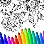 Coloring Book for Adults | Indus Appstore | App Icon