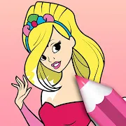 Princess Coloring Pages | Indus Appstore | App Icon