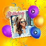 Birthday Video Maker With Song | Indus Appstore | App Icon