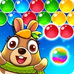 Bunny pop bubble pet puzzle | Indus Appstore | App Icon