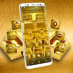 Golden Bricks Launcher Theme | Indus Appstore | App Icon