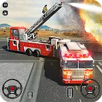 Fire Engine Truck Driving Sim | Indus Appstore | App Icon