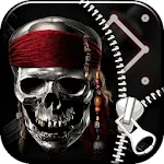 Skull Zipper Lock Screen | Indus Appstore | App Icon