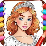 princess coloring book | Indus Appstore | App Icon