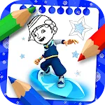 Boboiboy coloring cartoon gameapp icon