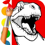 Dinosaur Coloring Book | Indus Appstore | App Icon