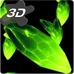 3D Crystals Particles Live Wal | Indus Appstore | App Icon