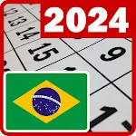 Brasil calendário 2024. | Indus Appstore | App Icon