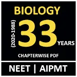 33 YEARS NEET AIPMT BIOLOGY | Indus Appstore | App Icon