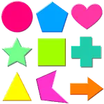 30 Basic shapes names for kids | Indus Appstore | App Icon