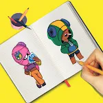 How to draw brawl stars step b | Indus Appstore | App Icon