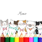 Cute Kitten Coloring Book | Indus Appstore | App Icon