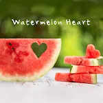 Watermelon Heart Theme | Indus Appstore | App Icon