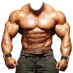 Muscular Man Body Photo Suit | Indus Appstore | App Icon