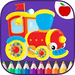 Trains & Locomotives Coloring  | Indus Appstore | App Icon