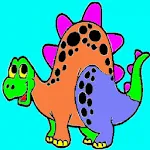 Dinosaur Coloring Pages | Indus Appstore | App Icon