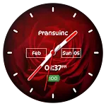 Rose clock live wallpaper | Indus Appstore | App Icon