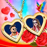 Locket photo frame dual love | Indus Appstore | App Icon