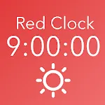 Red Clock - Desk Clock | Indus Appstore | App Icon