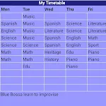 School Timetable | Indus Appstore | App Icon