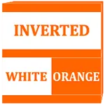 Inverted White Orange IconPack | Indus Appstore | App Icon